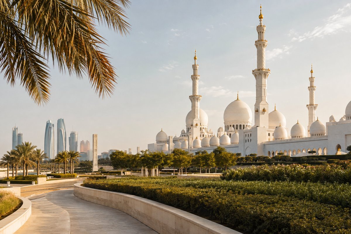 Illustrative skyline and architecture of Abu Dhabi