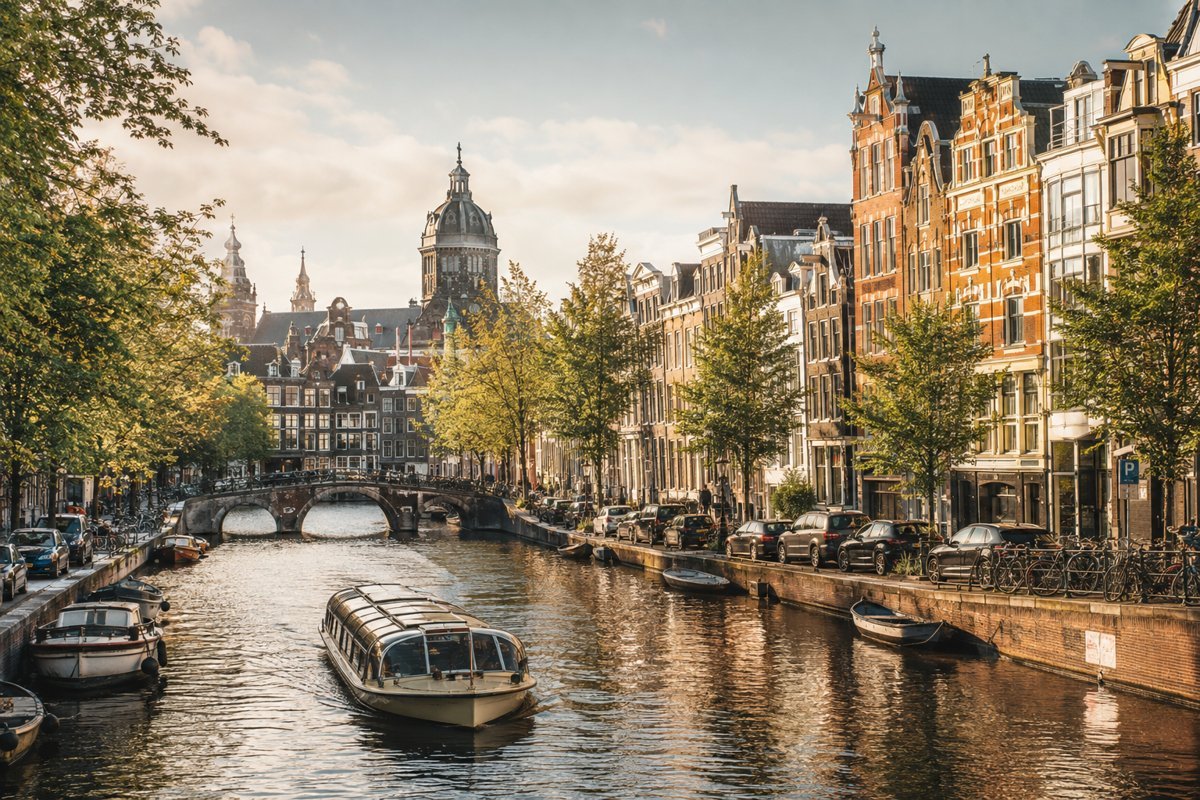Illustrative skyline and architecture of Amsterdam