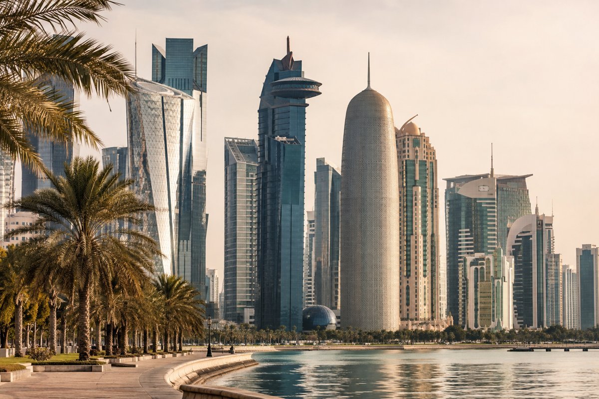 Illustrative skyline and architecture of Doha