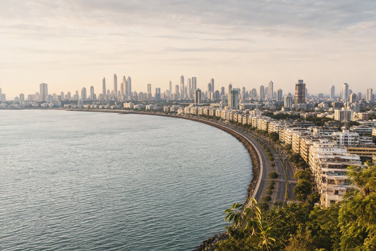 Illustrative skyline and architecture of Mumbai