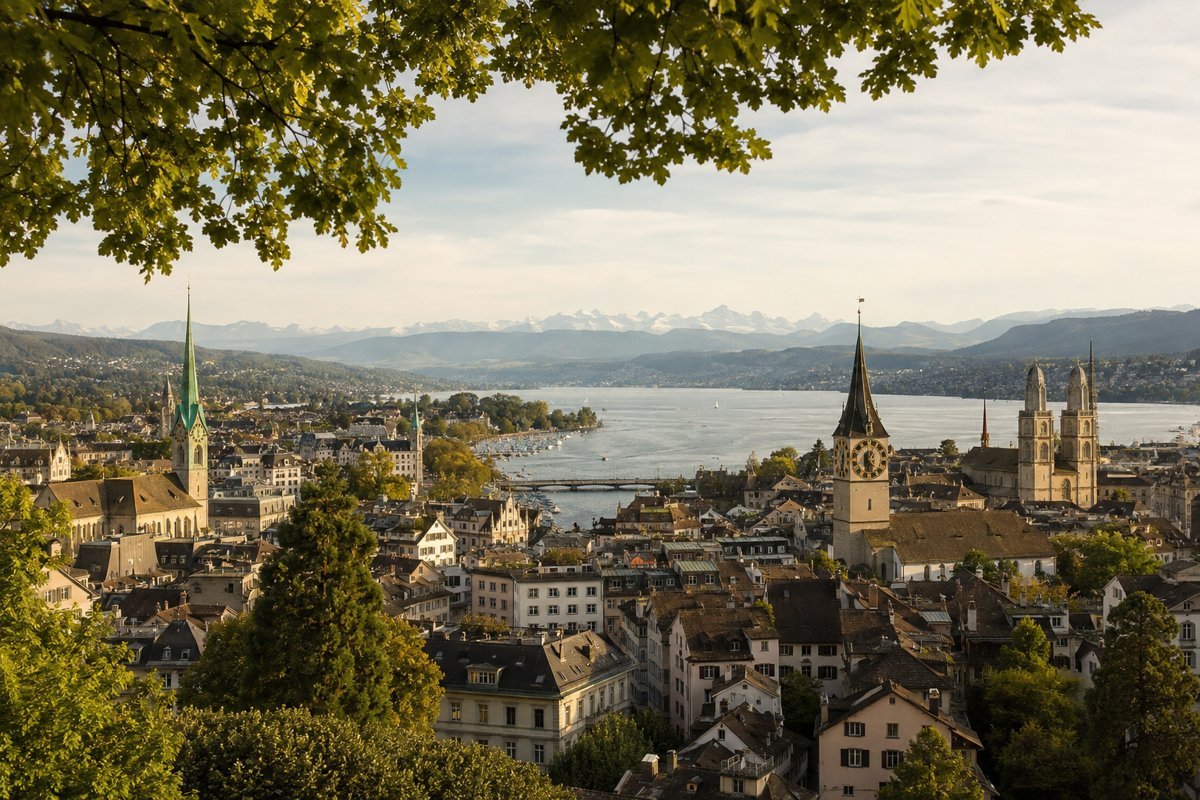 Illustrative skyline and architecture of Zurich