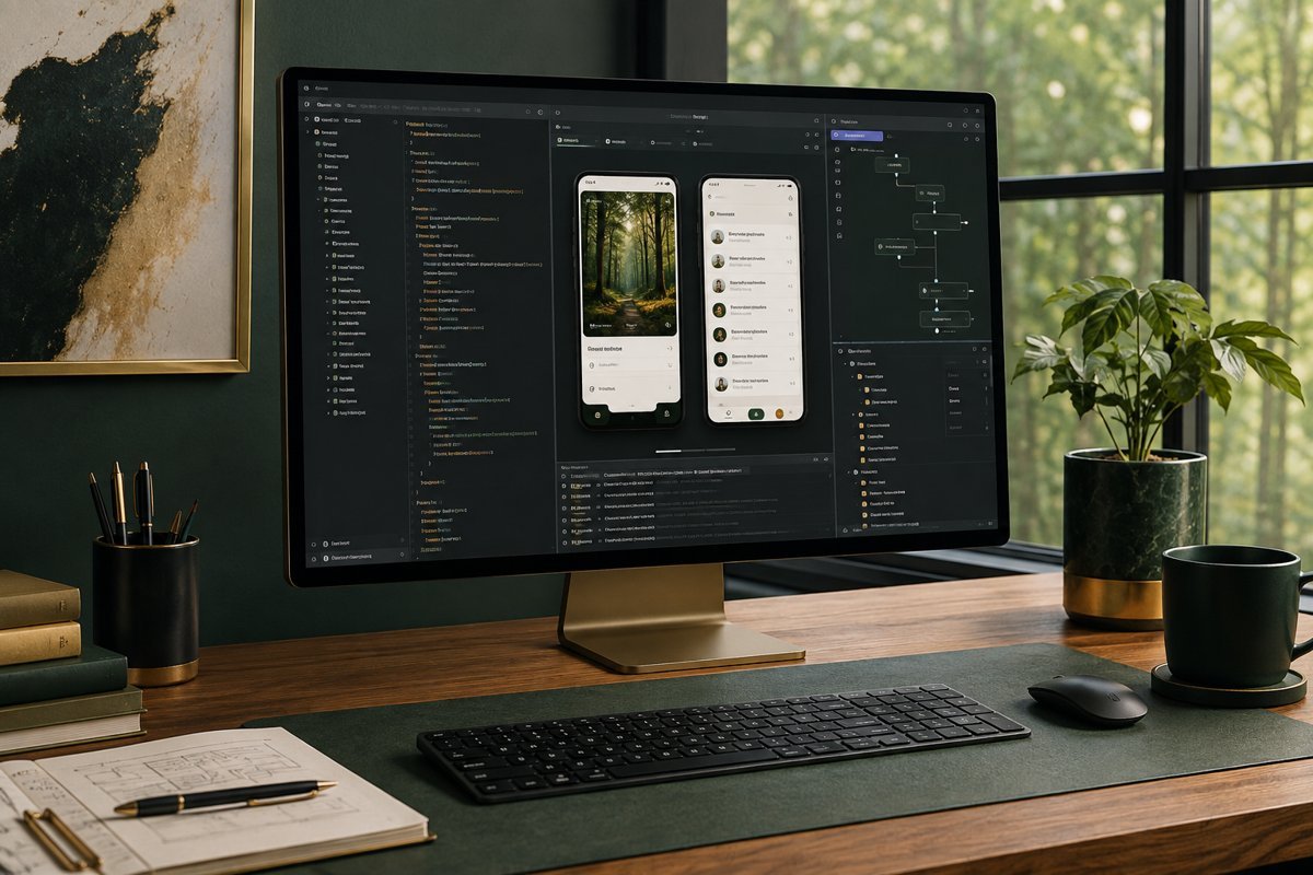Desktop applications — illustrative creative and working environment