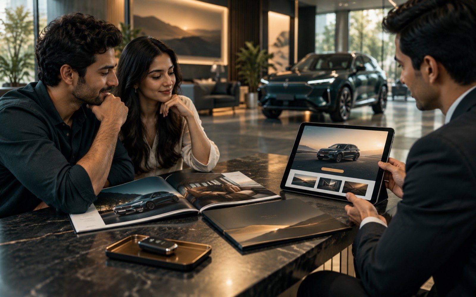Marketing creative for Automobile