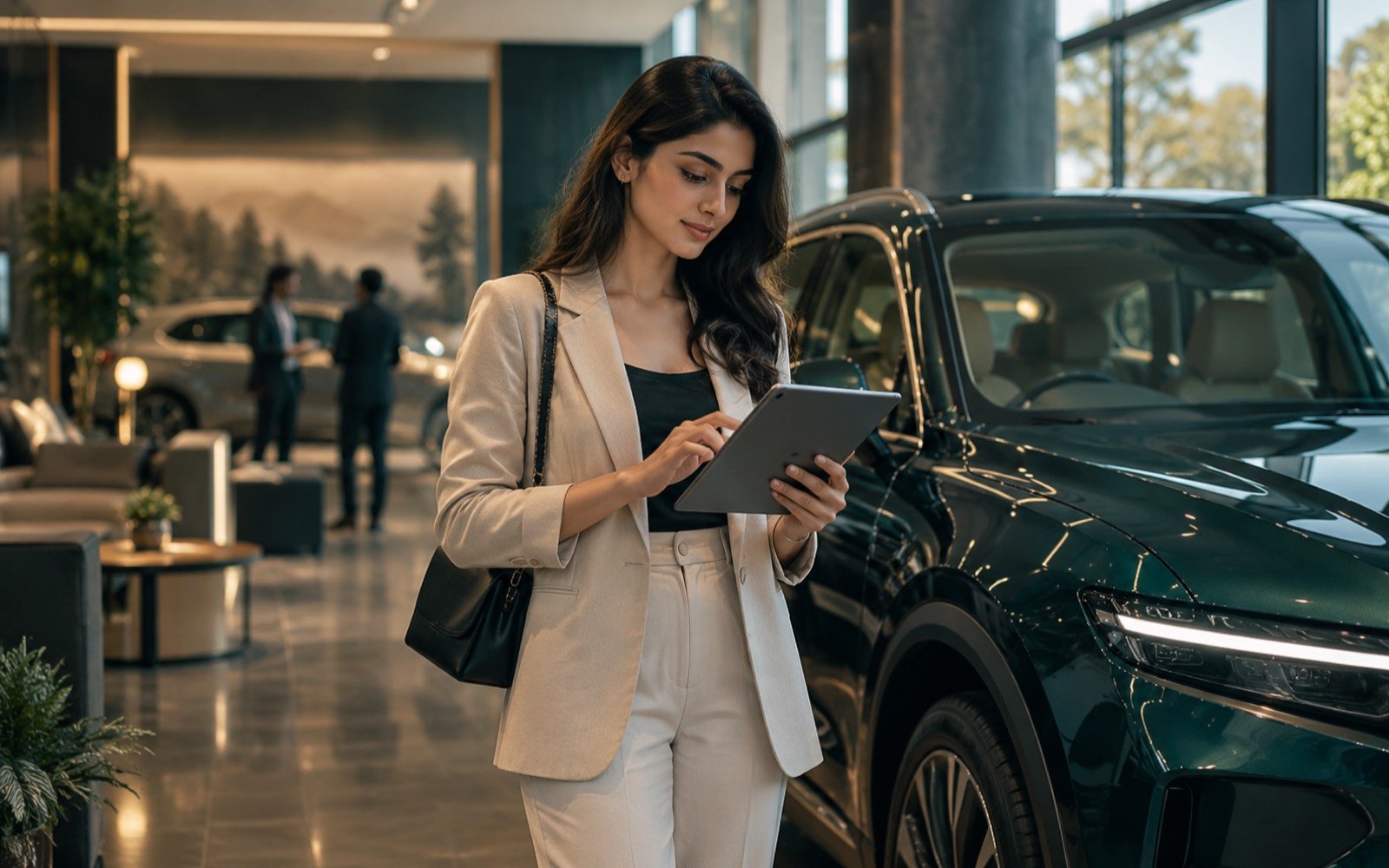 Automobile industry setting